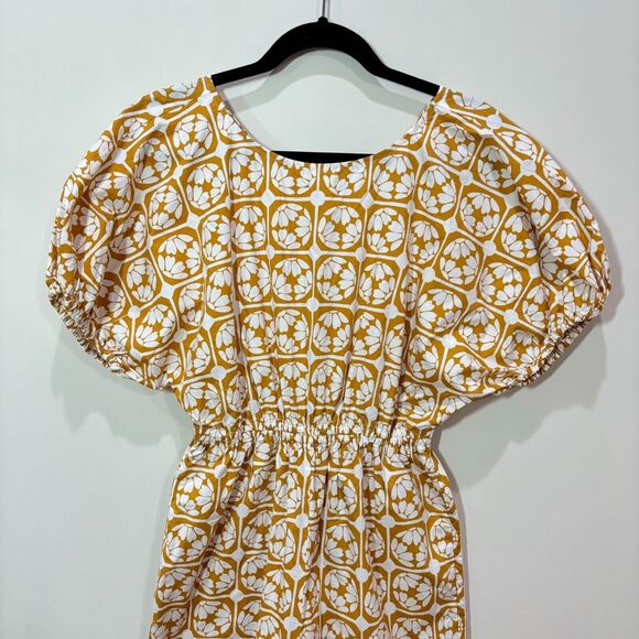 Rebecca Taylor Poplin Floral Wide Leg Jumpsuit Lattice Fleur Size 2 Quiet Luxury - Picture 3 of 12